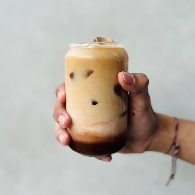 Caffe Mocha (hot 35K / iced 38K)